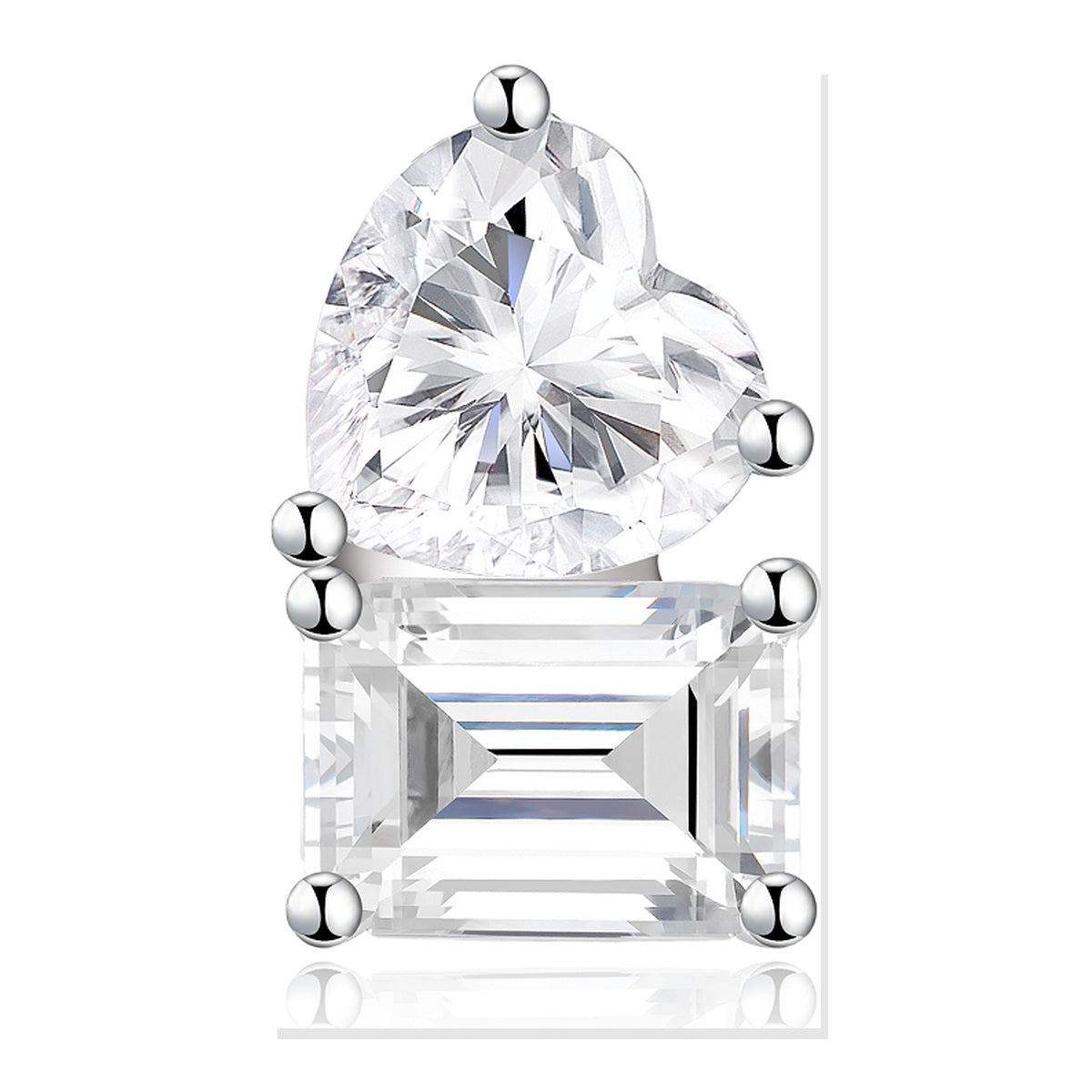 Iced Stud Earrings | Moissanite