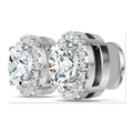Iced Stud Earrings | Moissanite | E16511
