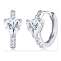 Iced Stud Earrings | Moissanite | E16849