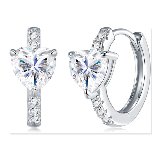 Iced Stud Earrings | Moissanite