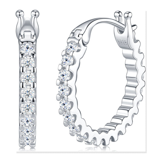 Iced Stud Earrings | Moissanite