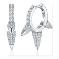 Iced Stud Earrings | Moissanite | E17028