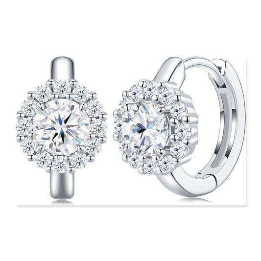 Iced Stud Earrings | Moissanite