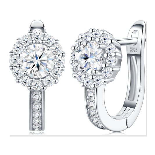 Iced Stud Earrings | Moissanite