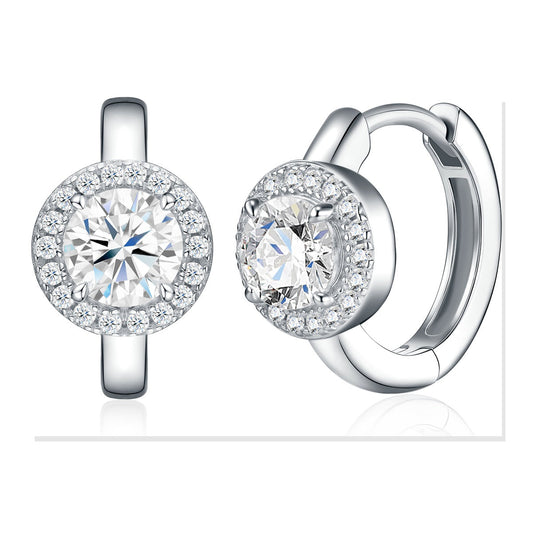 Iced Stud Earrings | Moissanite
