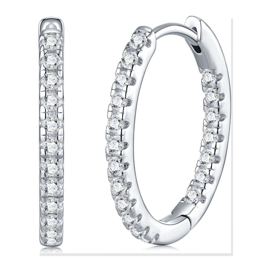Iced Stud Earrings | Moissanite