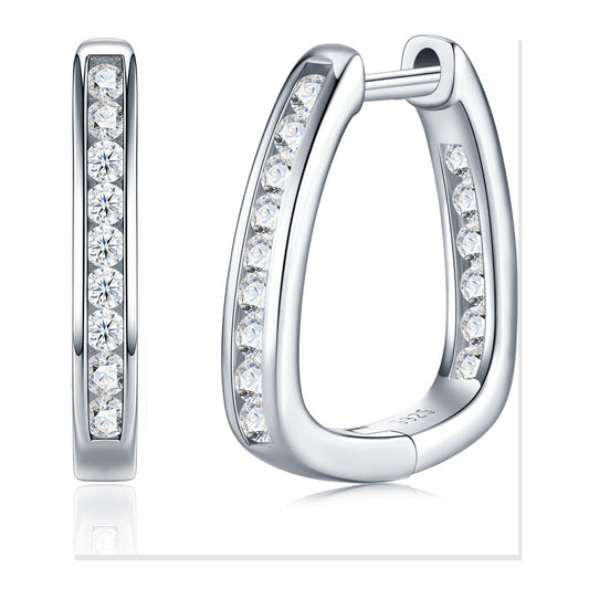 Iced Stud Earrings | Moissanite