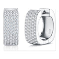 Iced Stud Earrings | Moissanite | E17363