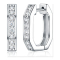 Iced Stud Earrings | Moissanite | E17364