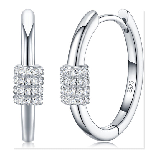 Iced Stud Earrings | Moissanite