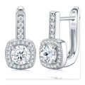 Iced Stud Earrings | Moissanite | E17379