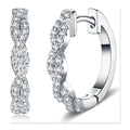 Iced Stud Earrings | Moissanite | E17395