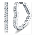 Iced Stud Earrings | Moissanite | E17420