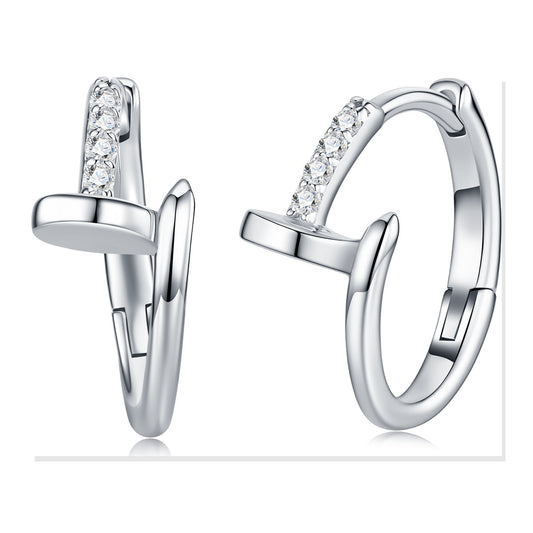 Iced Stud Earrings | Moissanite