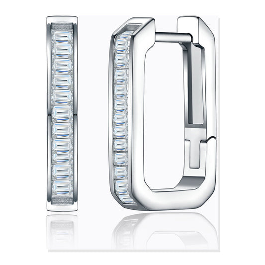 Iced Stud Earrings | Moissanite