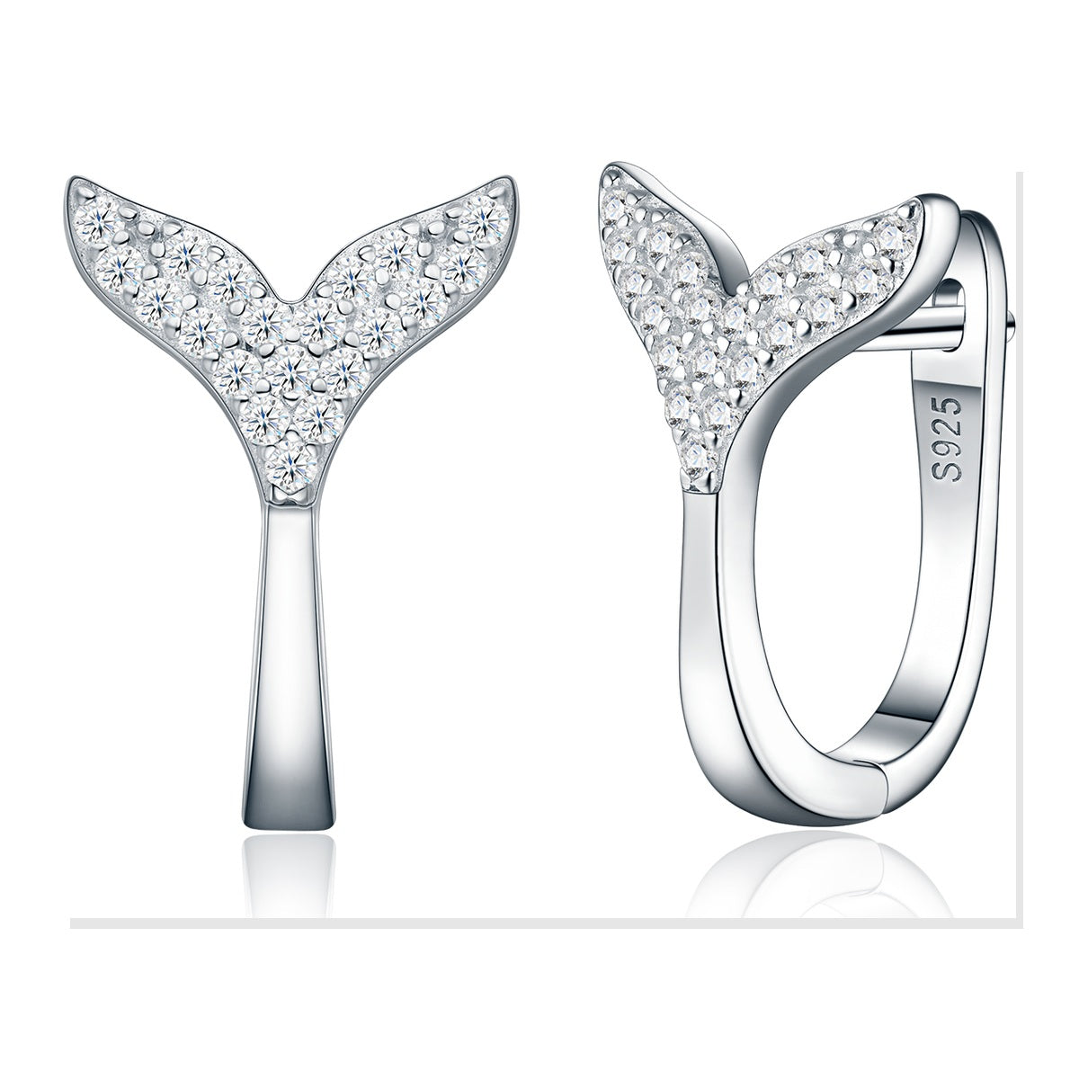 Iced Stud Earrings | Moissanite
