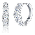 Iced Stud Earrings | Moissanite | E17582