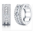 Iced Stud Earrings | Moissanite | E17592