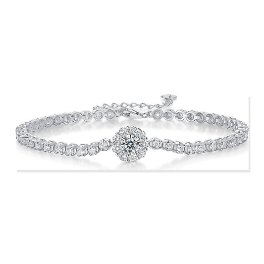 Iced Bracelet | Moissanite