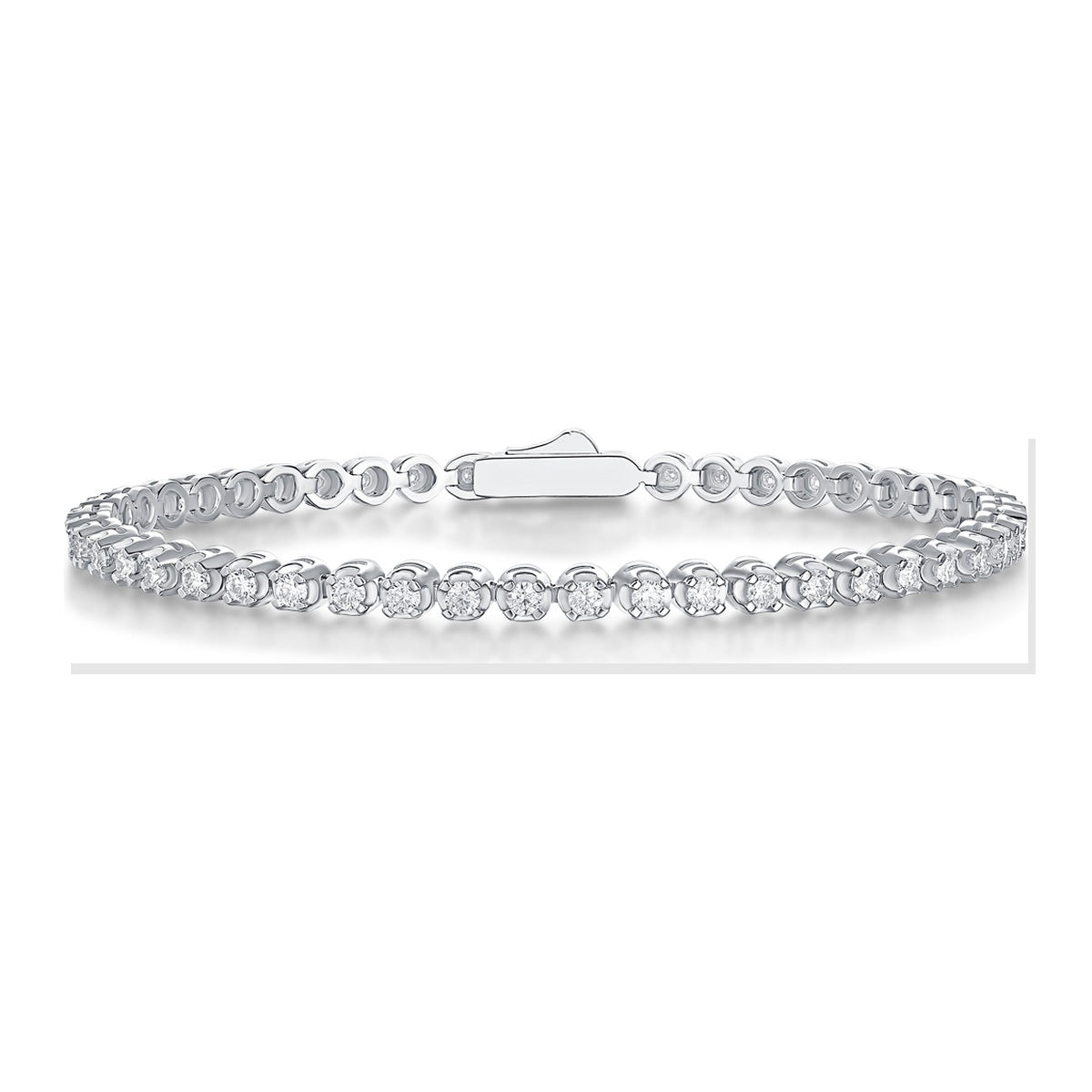 Iced Bracelet | Moissanite