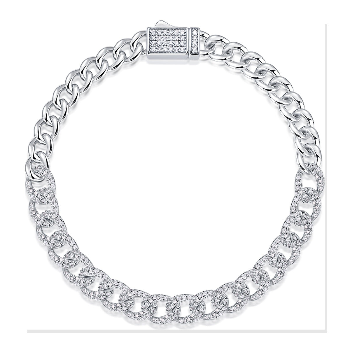 Iced Bracelet | Moissanite