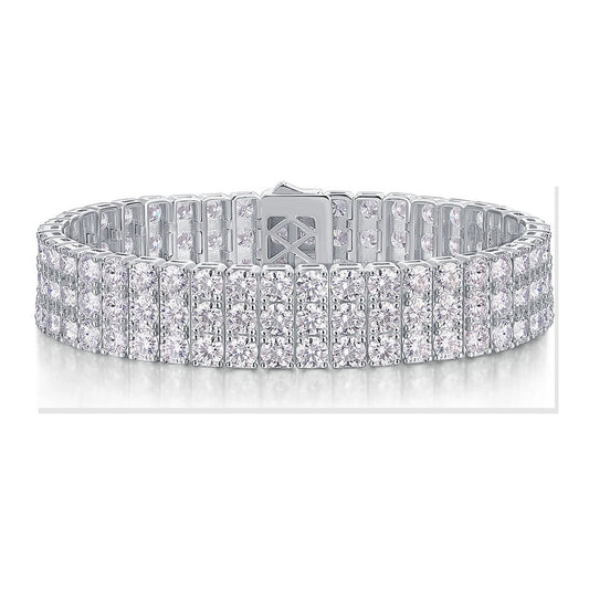 Iced Bracelet | Moissanite