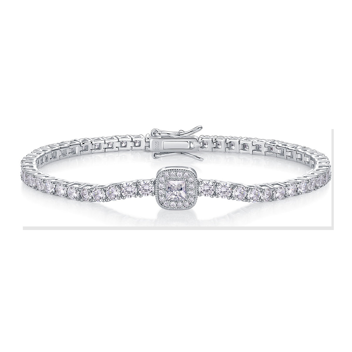 Iced Bracelet | Moissanite