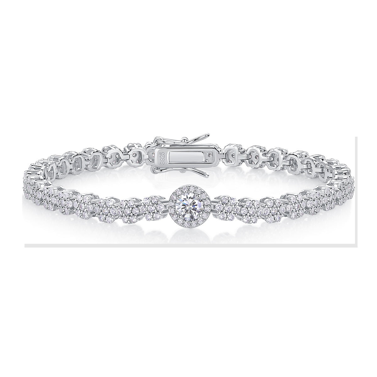 Iced Bracelet | Moissanite