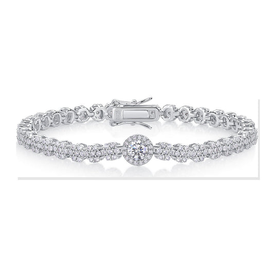 Iced Bracelet | Moissanite