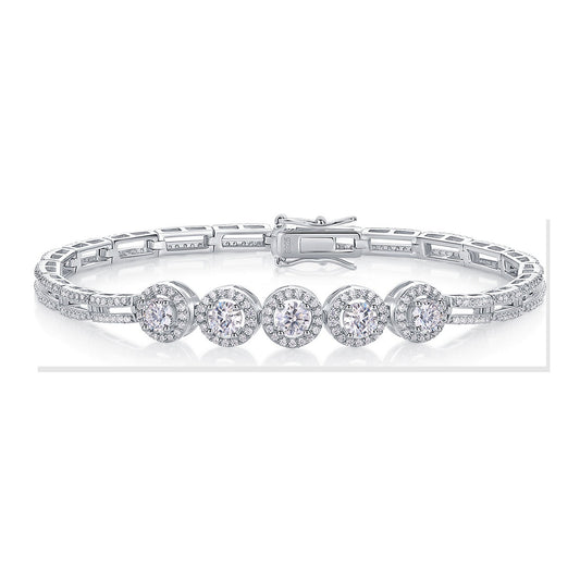 Iced Bracelet | Moissanite