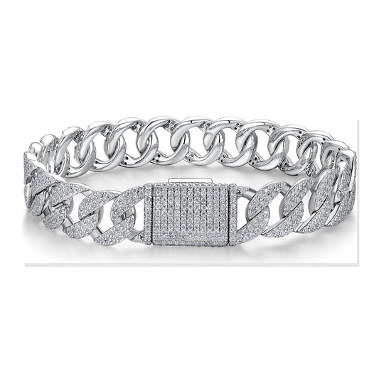 Iced Bracelet | Moissanite