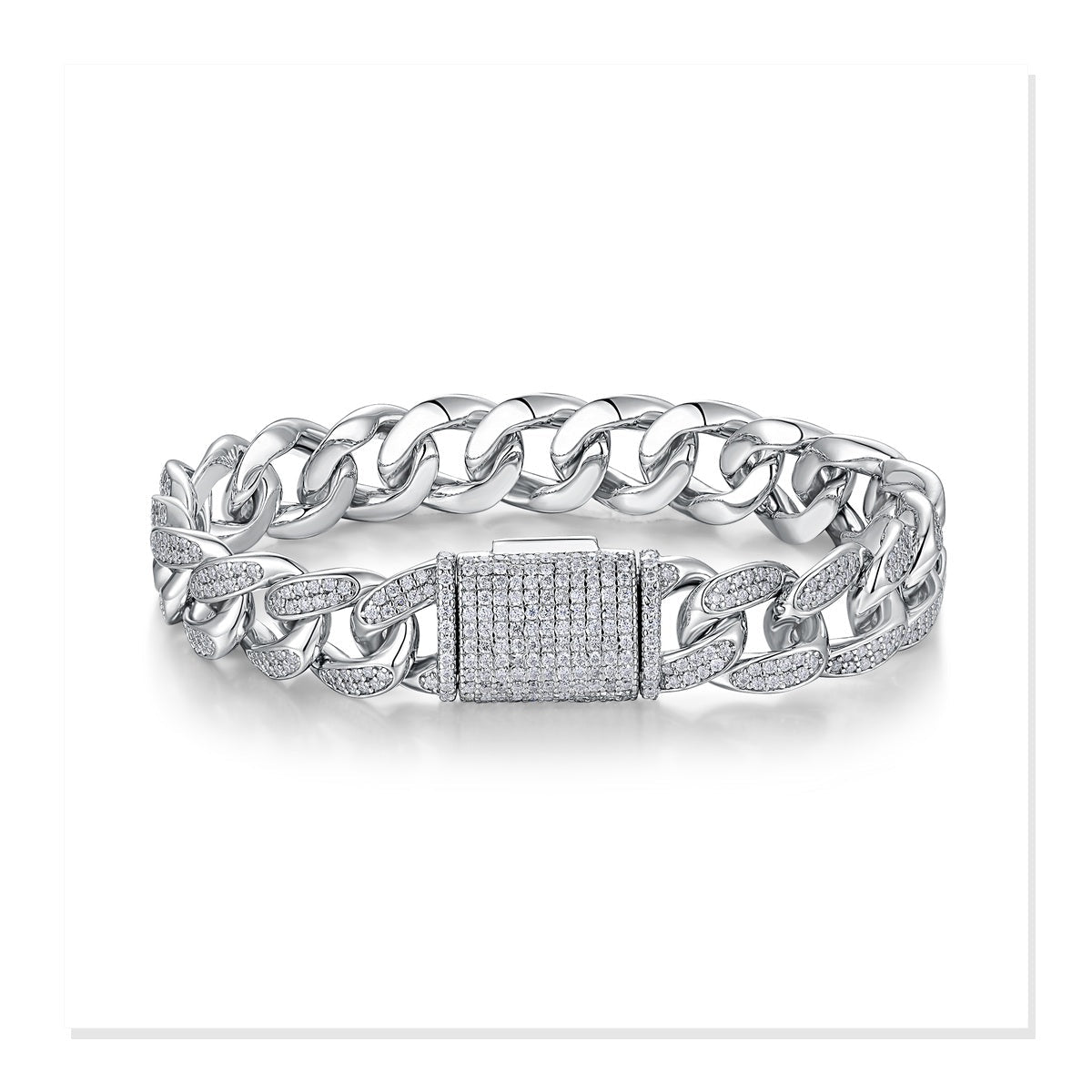 Iced Bracelet | Moissanite