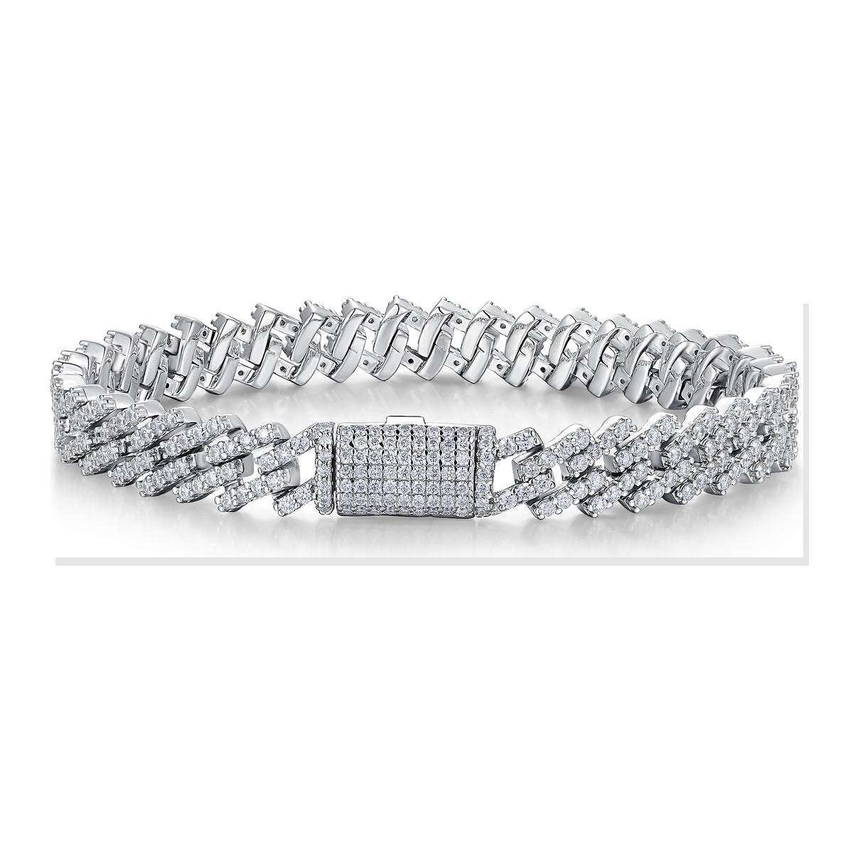 Iced Bracelet | Moissanite