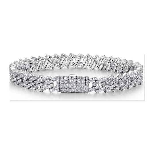 Iced Bracelet | Moissanite