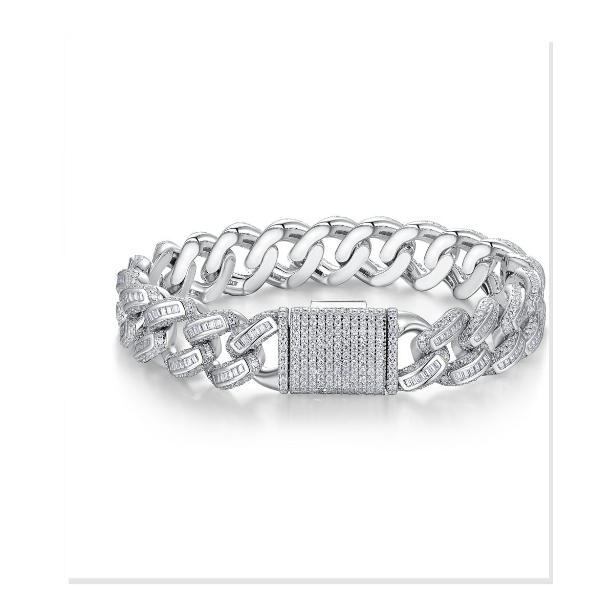 Iced Bracelet | Moissanite
