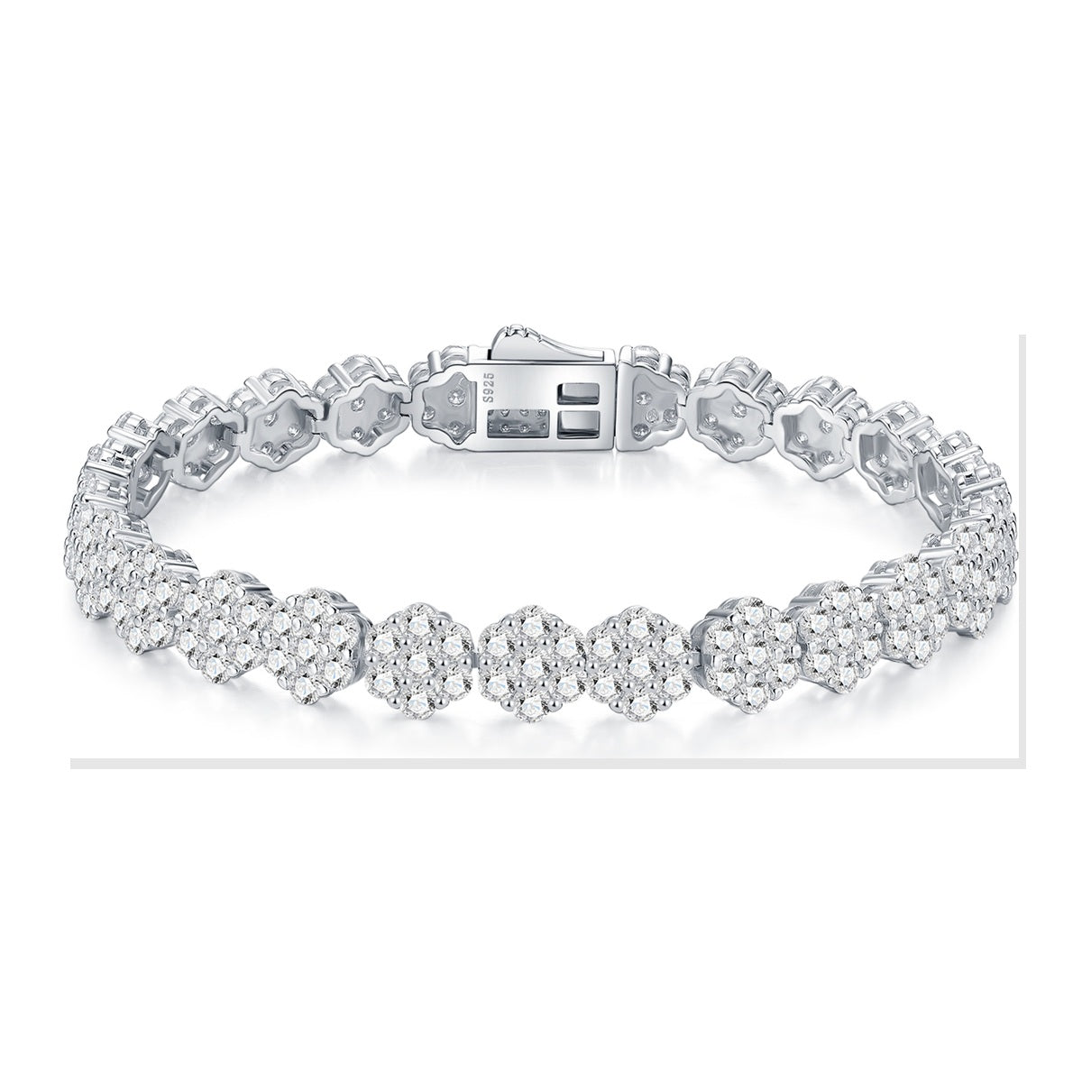 Iced Bracelet | Moissanite