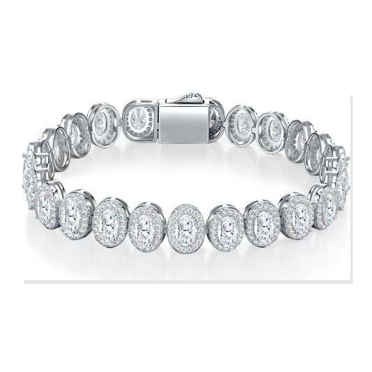 Iced Bracelet | Moissanite