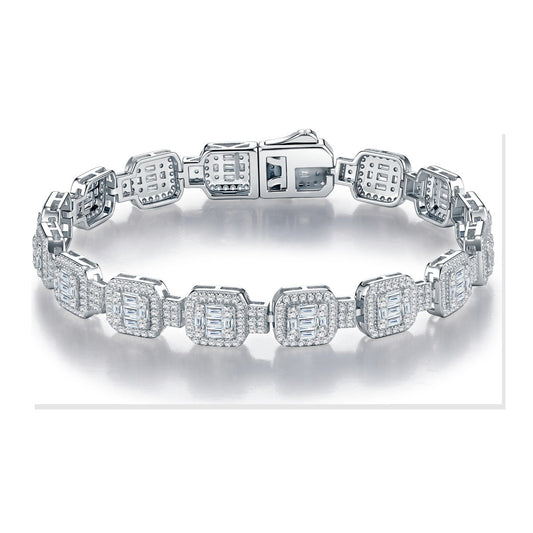 Iced Bracelet | Moissanite