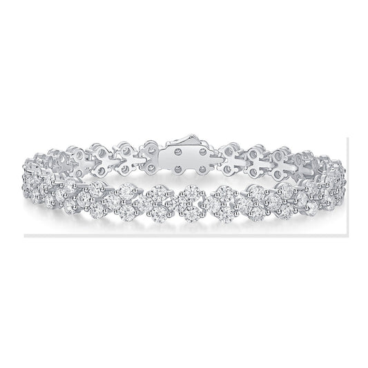 Iced Bracelet | Moissanite