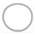 Iced Tennis Necklace | Moissanite | N12737