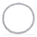 Iced Tennis Necklace | Moissanite | N16409