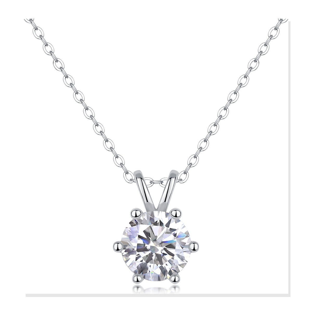 Iced Pendant | Moissanite
