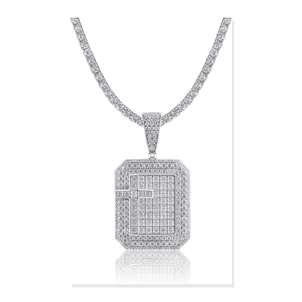 Iced Pendant | Moissanite