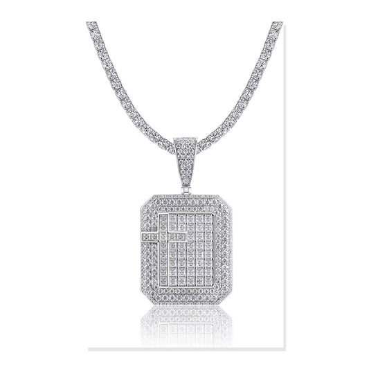 Iced Pendant | Moissanite