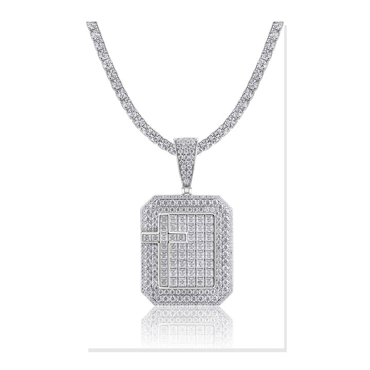 Iced Pendant | Moissanite | P15352