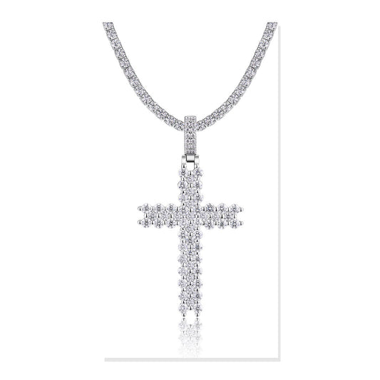 Iced Pendant | Moissanite