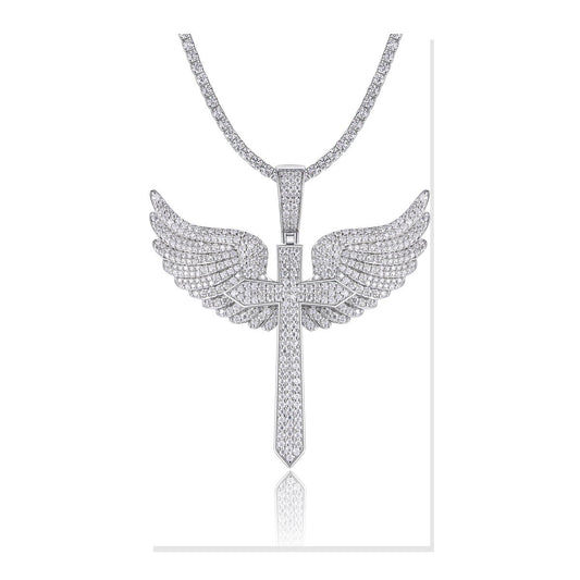 Iced Pendant | Moissanite