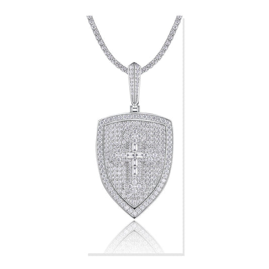 Iced Pendant | Moissanite