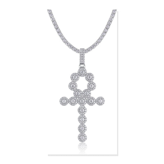 Iced Pendant | Moissanite