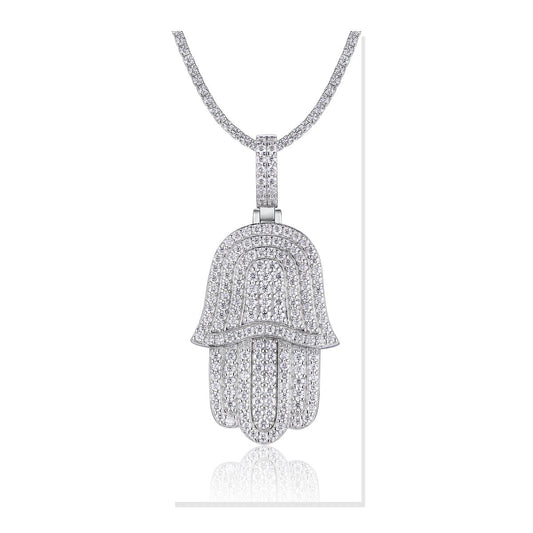 Iced Pendant | Moissanite